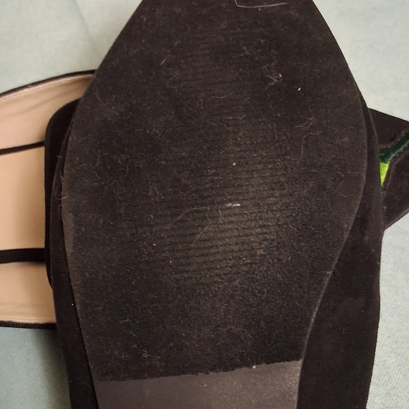 Ashro Black Floral Embroidered Women's Mules 0495 New - Picture 5 of 5